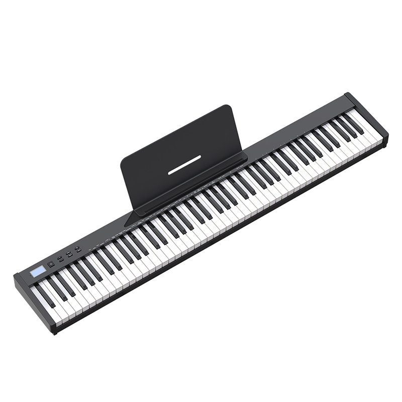 跨境热销88键便携重锤专业电钢琴 家用成人初学者电子钢琴批发